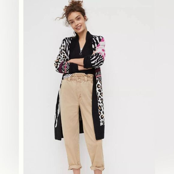Maeve Sweaters - Anthropologie maeve makaya animal print wildlife cardigan